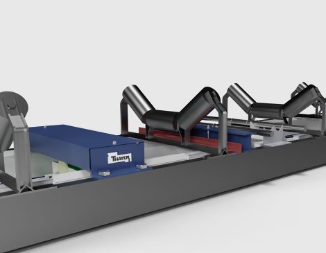 6 Idler Light Loading Conveyor Belt Scale