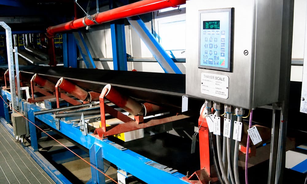 Thayer Scale control calibration system